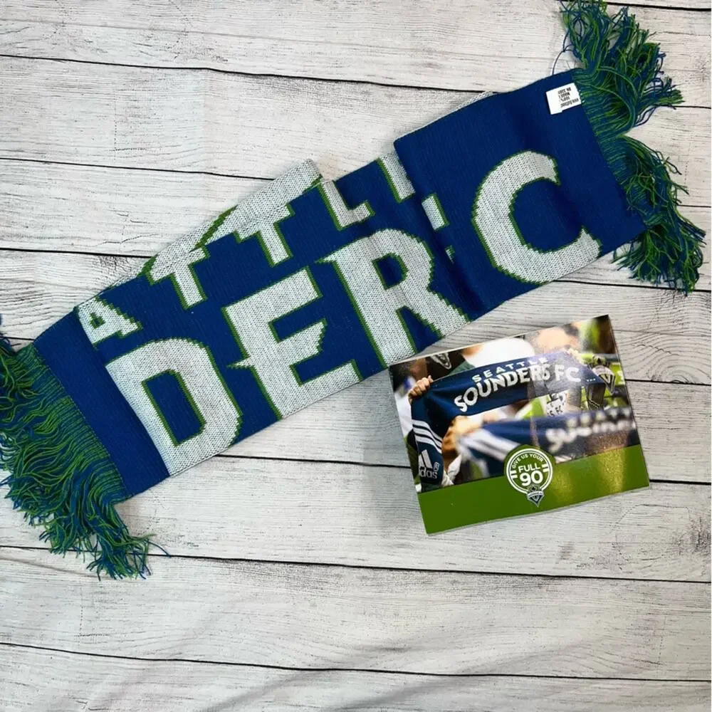 Adidas MLS NWT 2011 Seattle Sounders FC Season Ticket Member Scarf  58